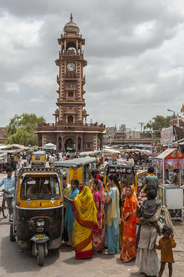 58 - India - Jodhpur - torre del reloj